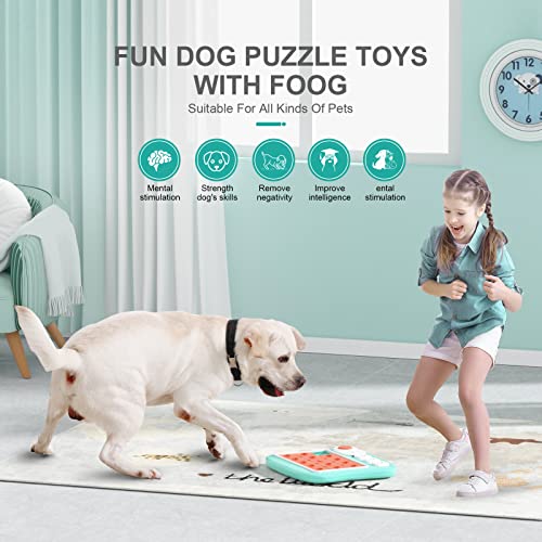 FOXMM Dog Puzzle Toys,Interactive Treat Puzzle Dog Toy for IQ Training - style: L-Level 3