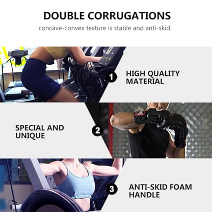 Ciieeo Push-up Bars Fitness Equipment Indoor Push-up Brackets with Non-slip Handles Blue Pair for Home Strength Training and Floor Workout