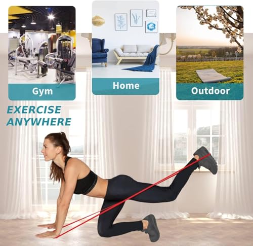 Resistance Band, Pull Up Bands, Pull Up Assistance Bands, Workout Bands, Exercise Bands, Resistance Bands Set for Legs, Working Out, Muscle Training, Physical Therapy, Shape Body, Men Women - color: 0.3-1.3in