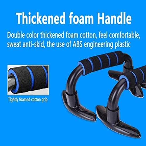 Push Up Bars - Home Workout Equipment Pushup Handle with Cushioned Foam Grip and Non-Slip Sturdy Structure The Handles for Floor are Great