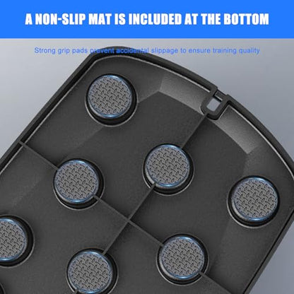 Multifunctional Push Up Boards Press Board Equipment Pushup Stands Push Boards Exercise with Resistance Band Multifunctional Fitness - color: F
