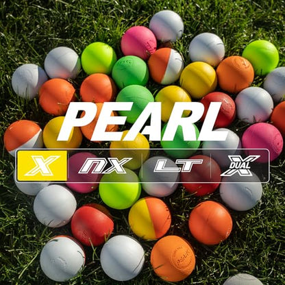 PEARL X Greaseless Lacrosse Balls by Guardian Innovations - Official Ball of NCAA Championships - Meets NOCSAE Standards and SEI/NCAA Certified