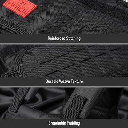 Weighted Vest – Adjustable 14–60 lb Capacity for Men and Women, Weight Vest for Training, Strength & Functional Fitness, Durable Workout Vest, Plates Sold Separately - color: Black