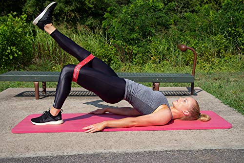 Mini Resistance Loop Bands | Rehab and Prehab Stretch Bands | 12" Exercise Workout Bands (Sets of 5 Pack and Sets of 10 Pack Trainer Options Available!) - color: 12" Mini Bands