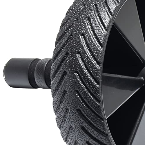 Ab Wheel Roller for Core Strength – Non-Slip Handles Exercise Roller for Abs, Portable Fitness Equipment for Home Gym – Ideal for Men & Women