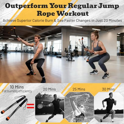 Ropeless Battle Ropes with Adjustable Weights, Easy-to-Carry Silent Fitness Tool for Total-Body Sculpting, Cardio & Fat Burn, Home Gym Strength Equipment for Core, Arms and Glutes - Black - size: Black