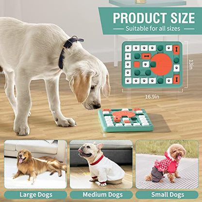 FOXMM Dog Puzzle Toys,Interactive Treat Puzzle Dog Toy for IQ Training - style: L-Level 4