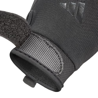 Adidas Essential Training & Weightlifting Gloves, Fingerless Workout Gloves