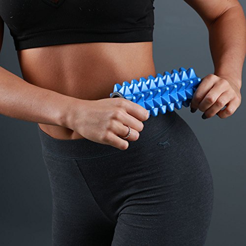 Fitness Mad Mini Massage Foam Roller, On-The-Go Myofascial Release, Travel Size, 16cm x 6,5cm, Portable Pain Relief for Tight Muscles