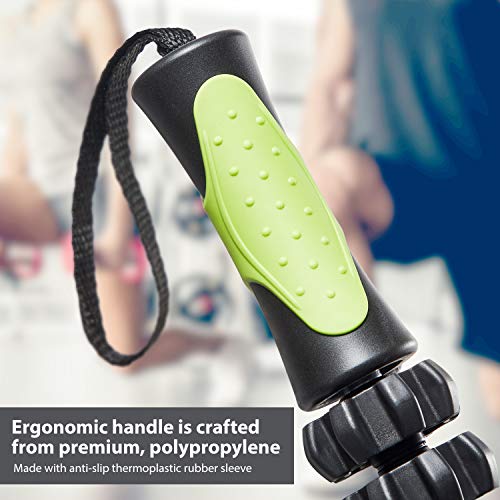 Sportneer Muscle Roller Stick Massage Sticks for Athletes + Deep Tissue Body Massage Stick Tools