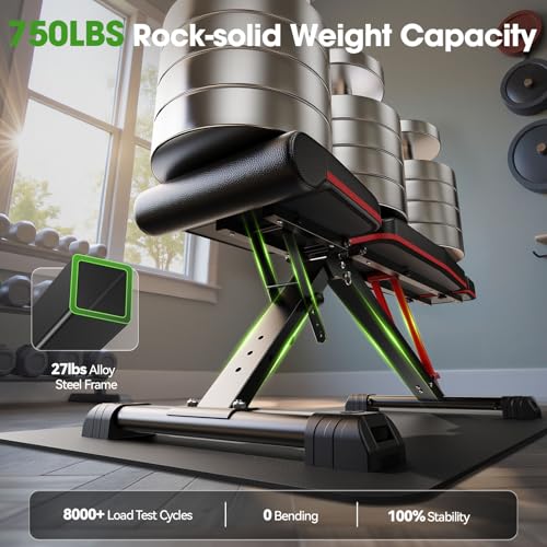 FLYBIRD Adjustable Weight Bench, Full Body Workout Bench for Home Gym - size: XL