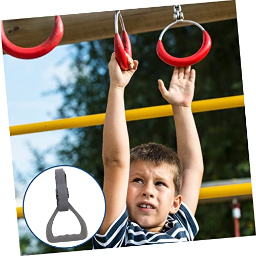 Adjustable Gymnastic Rings Set for Strength Training 2 Pcs Fitness Rings Heavy-Duty Straps Suitable for Home Workouts and Boys and Girls Shoulder Joint Training
