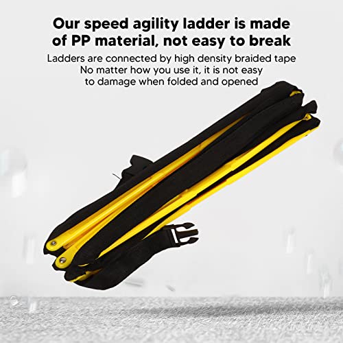 Pilipane 8.5 Ft 5 Rungs Agility Ladder Football Training Equipment Kids, Football Ladder Training for Youth, Speed Ladder, Workout Ladder, Exercise Ladder for Football Basketball Practice