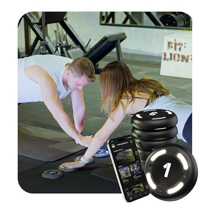 Reaction Training Platform - Improves Reaction Time, Speed, Agility & Coordination for Athletes, Trainers, Physical Therapists - AI Powered Smart Training - size: 6 Pads - Pro ( Full Kit )