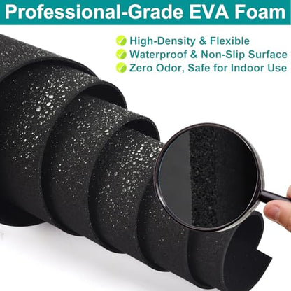 EVA Foam Roll - EVA Foam Sheets for Crafts,Cosplay Costume,DIY Projects - 2mm Thick,51"x13.8"