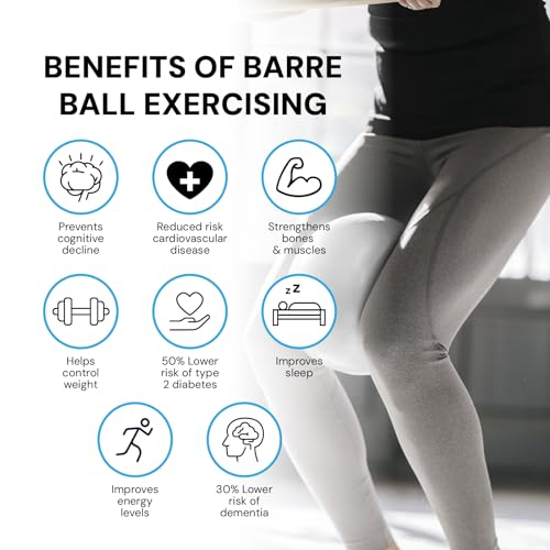 Imua Sport Barre Ball with Grippy Socks - size: Large Socks