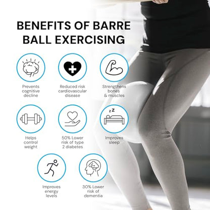 Imua Sport Barre Ball with Grippy Socks - size: Large Socks