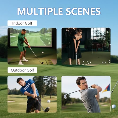 Golf Grip Trainer – Correct Hand Placement Training Aid to Improve Swing Consistency & Muscle Memory, Easy-On Golf Practice Tool #Grey