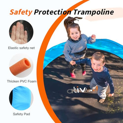 60inch rebounder trampoline for kids