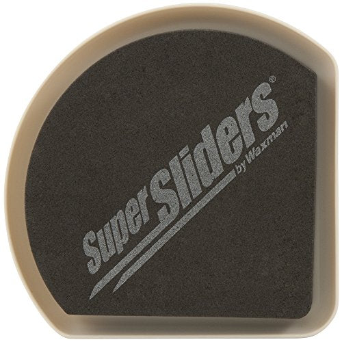Super Sliders 5" Slide & Hide Corner Reusable Furniture Sliders for Carpet, Anti-Slip Protective Furniture Moving Pads for Beds, Sofas, Dressers, Set of 4, Beige - size: 5 Inch, style: For Carpet