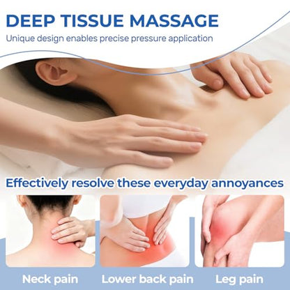 Thumb Saver Massage Tools,Manual Trigger Point Massage Tool for Full Body Deep Tissue Massage,Professional Pressure Reflexology Equipment for Massage Therapists (1* Thumb-Shaped Massager) - color: 1* Thumb-shaped Massager