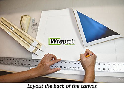 Wraptek- Canvas Stretcher Bars Frame 2 Bar Pack (24") - size: 24"