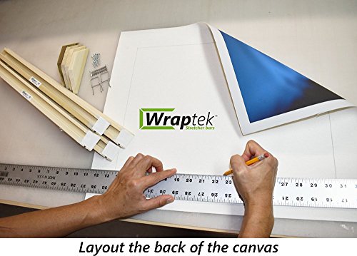 Wraptek- Canvas Stretcher Bars Frame 2 Bar Pack (32") - size: 32"