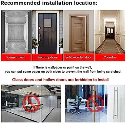 Door Pull Bar With Ergonomic Grip, Exercise Equipment, Screwless Body Gymnastics System, Multi-Stick Chin Bar & Home Exercise Bar,Fr