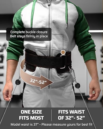 THEFITGUY Original Multi-Attachment Belt for Cable Squats & Hip Thrusts