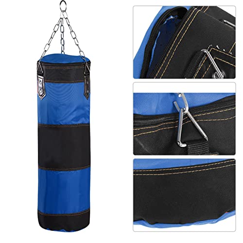 Power Bag, Heavy Oxford Cloth Sandbag, Fitness Equipment Hanging for Gym for Home(80cm Hollow Buy one get Two Free)