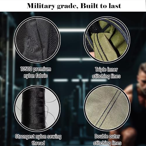 Acefit Training Sandbag for Working Out| Heavy Duty Workout Sandbags| Weights Sand Bags for Training, Exercise| Military Conditioning, Fitness, Cross-Training & Strength Training - size: 150 LB