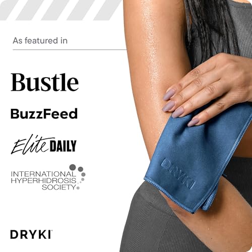 Sweat Absorbing Handkerchiefs - The Original Pocket-Sized Sweat Towels - Quick-Dry Microfiber Sweat Rags for Face, Hands, & Body - Men & Women - Gym, Sports, and Work (Forest: 5 Pack)