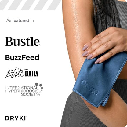Sweat Absorbing Handkerchiefs - The Original Pocket-Sized Sweat Towels - Quick-Dry Microfiber Sweat Rags for Face, Hands, & Body - Men & Women - Gym, Sports, and Work (Forest: 5 Pack)