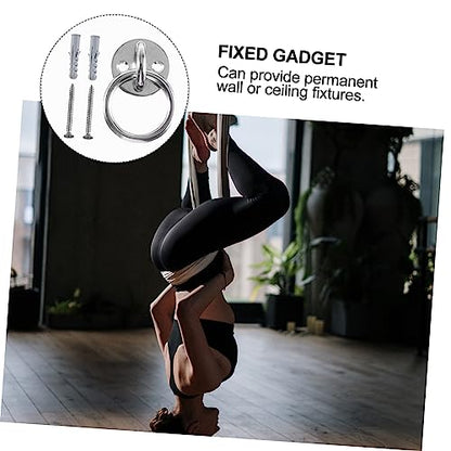 balacoo Ceiling Anchor Fixed Disk Wall Mount Suspension Trainer Bracket Gym Equipment for Home