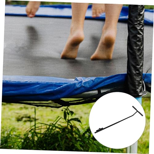 Happyyami Small Trampoline Replacement Handle Metal Trampoline Handle Bar Accessory