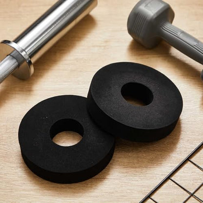 15 Pcs 2 Inch EVA Weight Plate Spacers, Dumbbell and Barbell Noise Reduction Pads for Home Gym and Strength Training, Sled Push Pull Workouts