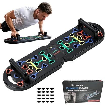 Push‑Up Board, Multifunctional Push Up Stand, Men & Women