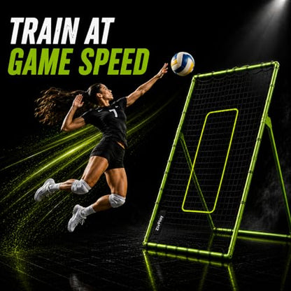 Volleyball Rebounder Net Volley Ball Bounce Back Practice Equipment