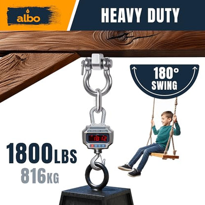 Albo 2 Pack Heavy Duty Swing Hangers – 8.7 Inch, 304 Stainless Steel, 1800 lbs Swivel Hooks for Hammock, Porch, Gym, Punching Bag, Yoga, Playground, Ceiling Mount for Wood & Concrete Indoor Outdoor - size: 8.7'' Bolt 2pcs