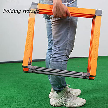Agility Training Ladder - Speed & Footwork Ladder for Football, Rugby, Boxing, Lacrosse - Home Gym Fitness Equipment for Enhanced Athletic Performance