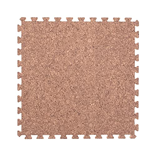 IncStores Premium Soft Wood Print Foam Flooring Tiles | Interlocking Foam Tiles for Home, Gym, Training and Yoga | 3/8 and 5/8 Inch