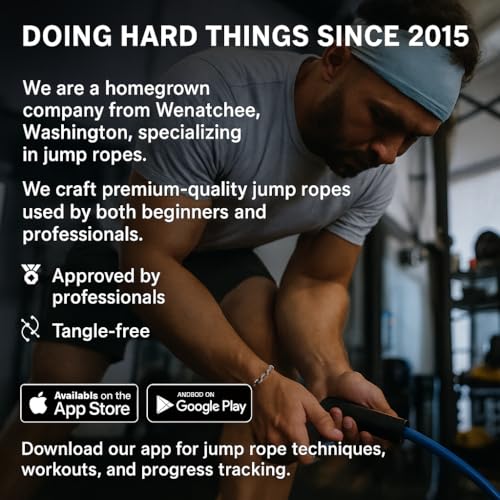 Elite Jumps Muay Thai 2.0 Weighted Jump Rope - Designed for High-Intensity Training, Muay Thai, & MMA Workouts - Heavy 1.3lb PVC Jump Ropes for Fitness - color: Matte Black - 10FT