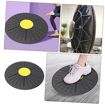 KOMBIUDA Non-slip Balance Exercise Board with Rotation and Massage Surface Fitness Balance Tool for Core Stability and Coordination Training at Home