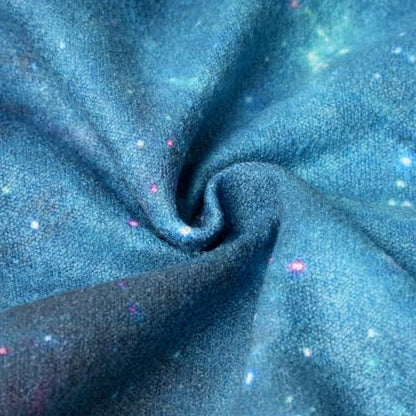 Eunzel Hot Yoga Mat Towel with Grip Dots, Printed Design 72" x 24" - color: Galaxy