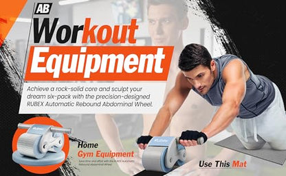Ab Roller Wheel Ab Workout Equipment Ab Exercise Equipment Workout Equipment Home Gym Equipment Ab Machine for Men Women for Abdominal & Core Strength Training