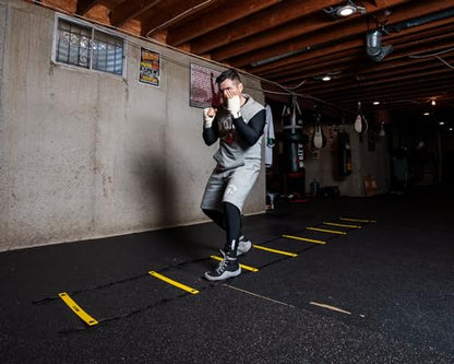 Title Boxing Speed & Agility Ladder - Agility Ladder, Speed Ladder, Boxing Training, Speed Training, Agility Training Equipment, Footwork Ladder, Sports Agility Ladders