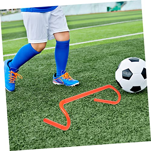 DECHOUS 15cm High Training Hurdles Portable Mini Hurdles for Boys and Girls Sports Training Agility and Speed for Soccer Football Basketball Practice