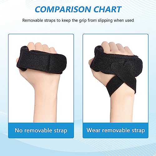 Palm Protector for Hand Contracture, Palm Grip, Finger Contracture Cushion for Rehabilitation Stroke Hemiplegic, Arthritis, Skin Breakdown, Hand Grip Strengthener,Contracture Prevention Pad