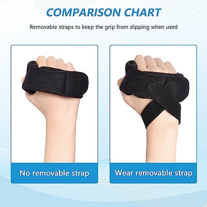 Palm Protector for Hand Contracture, Palm Grip, Finger Contracture Cushion for Rehabilitation Stroke Hemiplegic, Arthritis, Skin Breakdown, Hand Grip Strengthener,Contracture Prevention Pad
