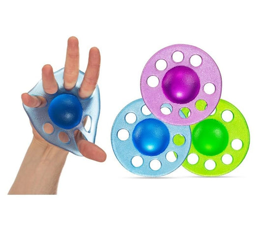 Grip Strength Trainer Finger Stretcher Hand Exercisers for Therapy Finger Extension Exerciser for Carpal Tunnel Hand Grips for Strength Training Finger Strengthener - 3 Piece Finger Exerciser